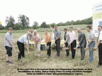 Erschließungsmaßnahmen im Neubaugebiet "Metzgerteich/Gölswiesen" in Gondelsheim