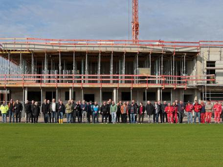 Richtfest Sportpark-Süd Brühl