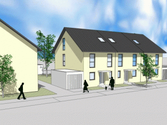 Zustimmung des Gemeinderats für Südbau-Reihenhausprojekt in Stutensee-Friedrichstal