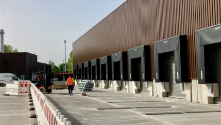 Hallenrealisierung in Bruchsal